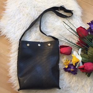 Recycled Rubber Tube Crossbody Bag